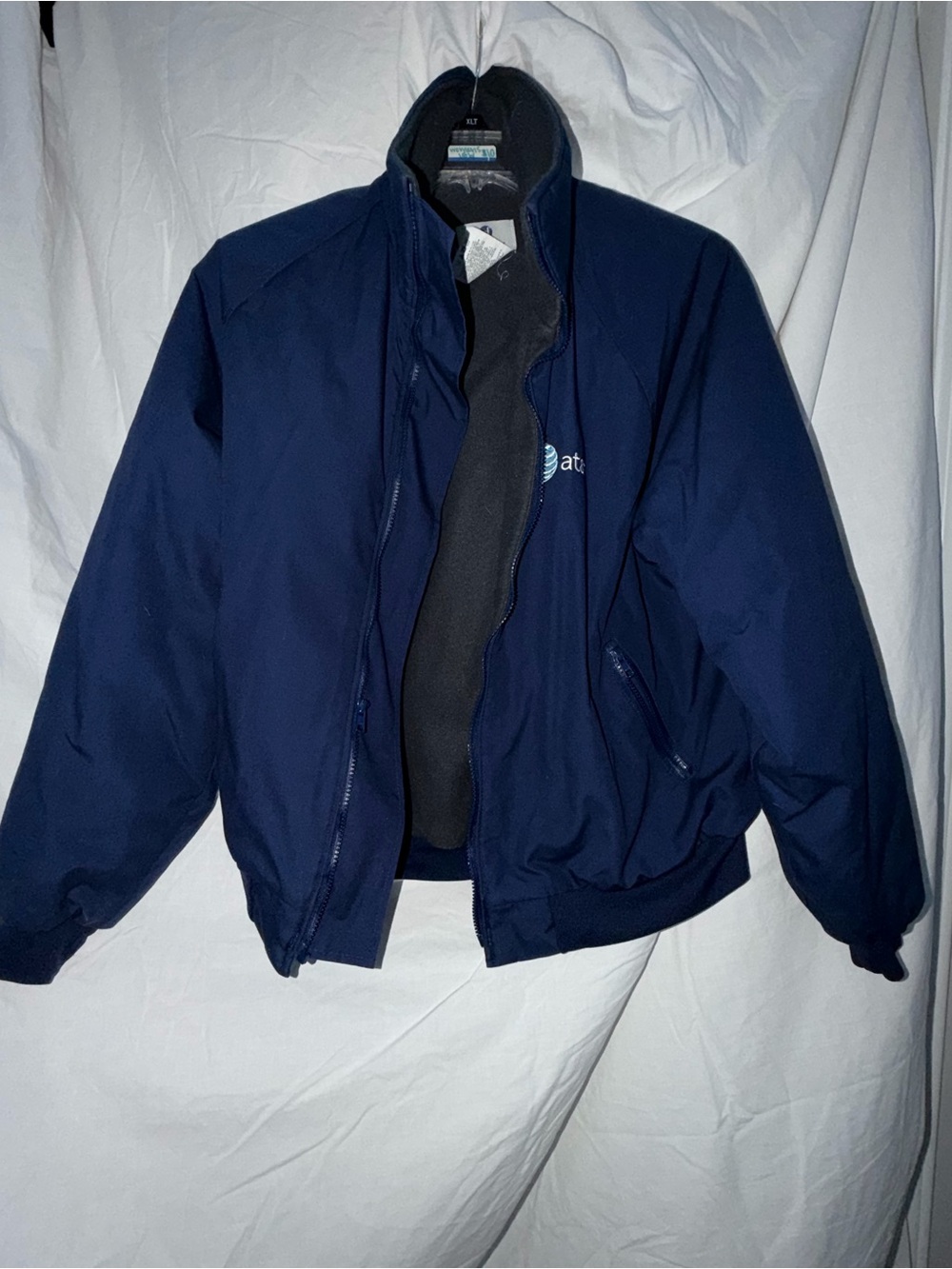 AT&T Men's Navy Bomber Jacket